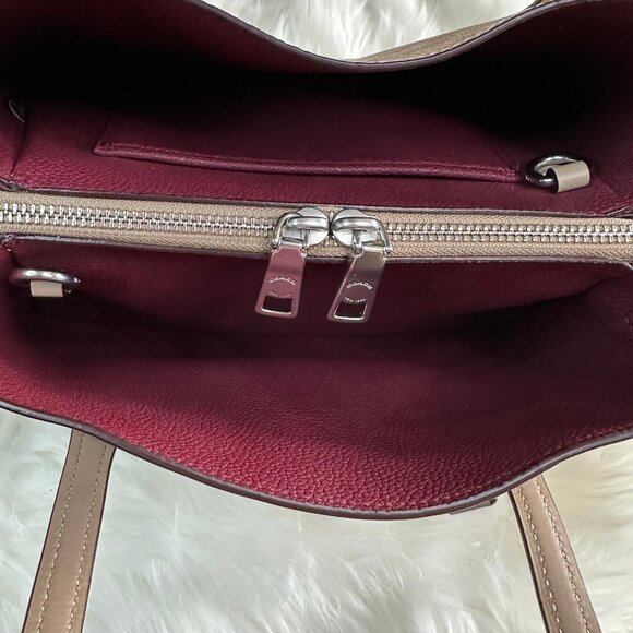 RARE Coach Disney x Coach Limited Edition Satchel In Signature Canvas - Picture 11 of 17